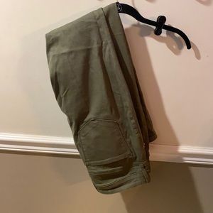 Green skinny Jean- stretchy